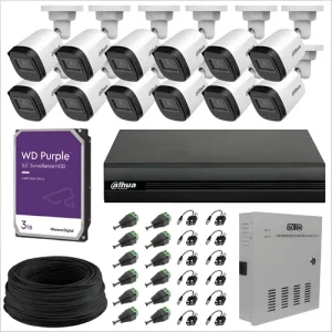 kit 12 cÁmaras wizsense – tecnología profesional